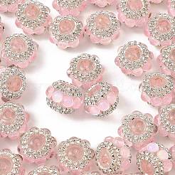 Сверкающие акриловые стразы круглые бусины&nbsp;OACR-NH0002-01B-08