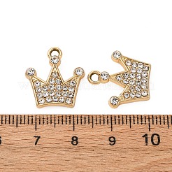 Подвески из сплава и страза&nbsp;X-PALLOY-S052-03G-A