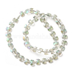 Гальванические стеклянные бусины&nbsp;EGLA-F163-01-FR04