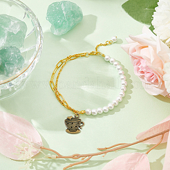 Подвески из сплава 50шт 2 цветов&nbsp;TIBEP-DC0001-10