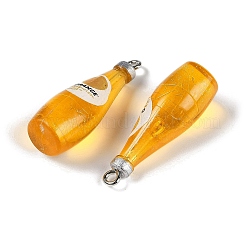 Прозрачные смоляные подвески&nbsp;RESI-D074-03C