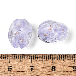 Нити из бусин ручной работы в технике лэмпворк и блестящих бусинок&nbsp;LAMP-T023-29D