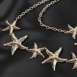 Ремни из сплава с морской звездой для женщин&nbsp;LS-NJEW-B120-02