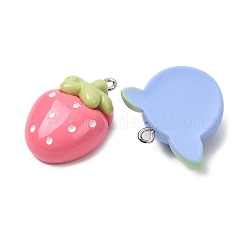 Pendenti imitazione frutta in resina opaca&nbsp;RESI-B049-01