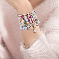 11шт бохо бисер стрейч браслеты набор&nbsp;JB737A