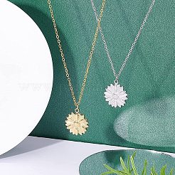 12 шт. 2-цветные подвески из нержавеющей стали 304 с вакуумным покрытием PVD&nbsp;STAS-UN0024-60