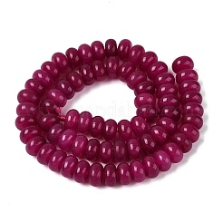 Chapelets de perles de jade blanche naturelle&nbsp;G-Q613-01F-29