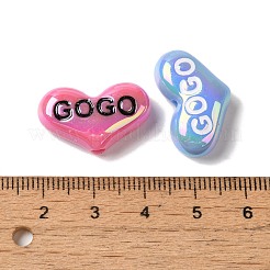 Uv акриловые покрытия бусины&nbsp;OACR-H123-15