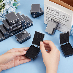 Прямоугольные пластиковые коробки для хранения зубных протезов&nbsp;LS-CON-WH0084-69B