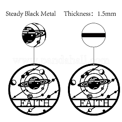 Железные подвесные украшения&nbsp;HJEW-WH0013-020