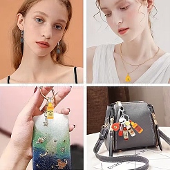 9шт 9 стиля прозрачные подвески из смолы&nbsp;RESI-YW0005-85