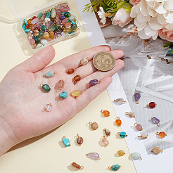 100шт 10 стиля натуральные подвески из драгоценных камней&nbsp;PALLOY-PH01901