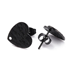 Accesorios para pendientes de acero inoxidable 304 con revestimiento iónico (IP)&nbsp;EJEW-O104-09EB