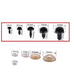 Handwerk Kunststoff-Puppe Augen Stofftier Augen&nbsp;LS-DIY-Q015-05-8mm