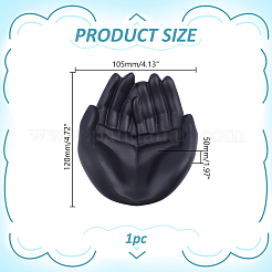 Bandejas de resina para joyería hechas a mano para baratijas&nbsp;ODIS-WH0043-331B