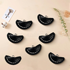 16 шт. пуговицы ручной работы из искусственной кожи с двумя отверстиями на ножке&nbsp;BUTT-CL0001-02