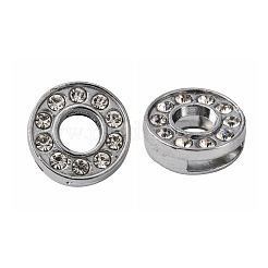 Lega fascini dello scorrevole iniziali con un grado di strass&nbsp;ALRI-R032-O-FF