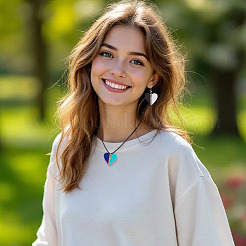 10 шт. подвески из непрозрачной и прозрачной смолы и дерева 5 цветов&nbsp;RESI-TA0004-59