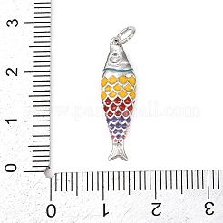 Латунь эмаль подвески&nbsp;KK-P339-08P-05