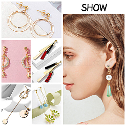 100 pieza de accesorios para pendientes de acero inoxidable 304&nbsp;STAS-PH0003-21