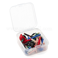 Risultati degli orecchini a bottone in lega verniciati a spruzzo 24pcs 6 stile&nbsp;FIND-LS0001-68
