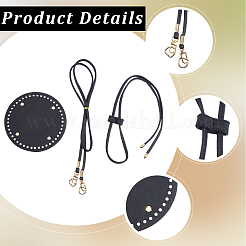 1 сумка наборы для самостоятельного изготовления круглой сумки-ведра&nbsp;PURS-CL0001-09B