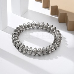 Bracelets extensibles en acier inoxydable 304 pour femmes&nbsp;LS-BJEW-P315-02D-P