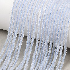 Натуральный голубой кружевной агат бисер нитей&nbsp;LS-G-K185-04