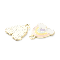 Подвески из эмали и сплава&nbsp;X-ENAM-I051-17LG-01