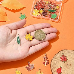 30 шт. 15 стиля подвески из сплава и эмали на тему Дня благодарения&nbsp;ENAM-FS0002-01