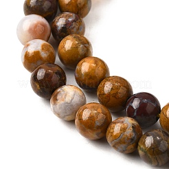 Природные африканские опал бусины пряди&nbsp;G-S390-06-6mm