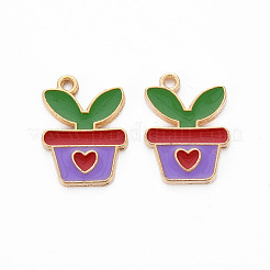 Подвески из эмали и сплава&nbsp;LS-ENAM-S121-175D-RS