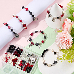 Наборы для изготовления браслетов-крестов своими руками&nbsp;DIY-SC0031-21