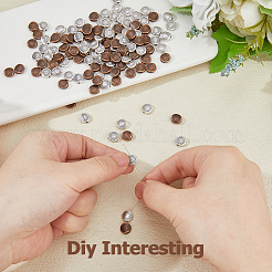 120 шт. 2 цвета бусины из сплава в тибетском стиле&nbsp;TIBEB-HS0001-02