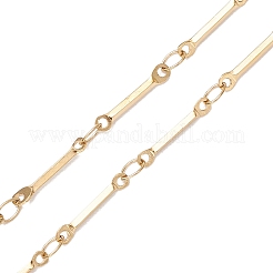 Изготовление ожерелий из плоской цепочки из нержавеющей стали 304&nbsp;AJEW-JB01349-01