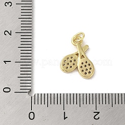 Стойки обшивки латунь микро проложить Циркон подвеску&nbsp;KK-C052-33A-G