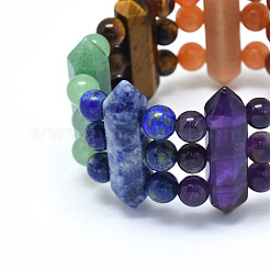 Yoga Chakra Schmuck&nbsp;BJEW-P243-C