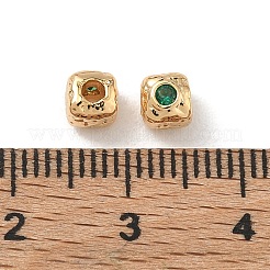 Perles en laiton et zircon cubique shegrace&nbsp;XGRQ4H529-682G-B