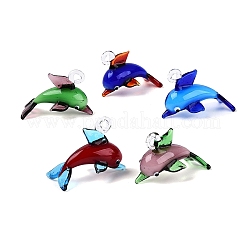 Pendentifs vernissées manuelles&nbsp;LA-N048-24