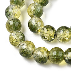 Zweifarbige Crackle-Backfarbe&nbsp;CCG-T004-8mm-01