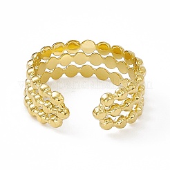 Ионное покрытие(ip) 304 нержавеющая сталь манжета кольцо для женщин&nbsp;LS-RJEW-C060-18G