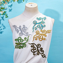 5 пара 5-х цветных цветочных компьютерных вышивальных ниток&nbsp;PATC-ME0001-15