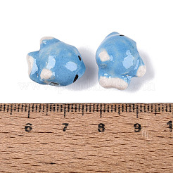 Perles en porcelaine manuelles&nbsp;PORC-Q008-07