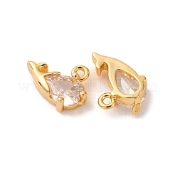 Латунные микро проложить кубического циркония подвески&nbsp;KK-K382-29G-03