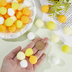 100шт помпон из полиэстера для кукол своими руками&nbsp;DIY-SC0028-08D