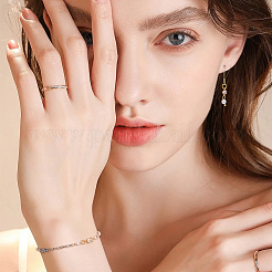 20 шт. 2-х цветные латунные подвески-соединители с паве из стекла&nbsp;KK-FI0001-06