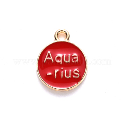 Подвески из эмали и сплава&nbsp;LS-X-ENAM-S124-01B-07J