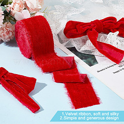 5 ярд полиэфирной потертой ленты&nbsp;OCOR-WH0082-226A-01