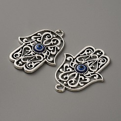 Pendentifs émail en alliage de zinc&nbsp;FIND-WH0061-76B-AS