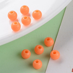 Непрозрачные акриловые бусины&nbsp;MACR-S370-C6mm-A11